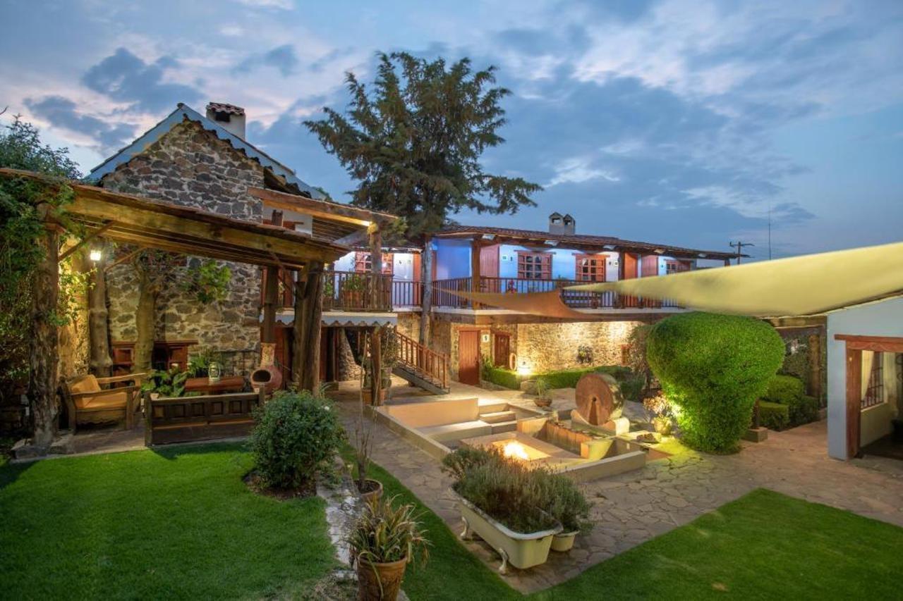 Hotel La Casa Azul Huasca & Restaurante La Terraza Huasca de Ocampo Exterior foto