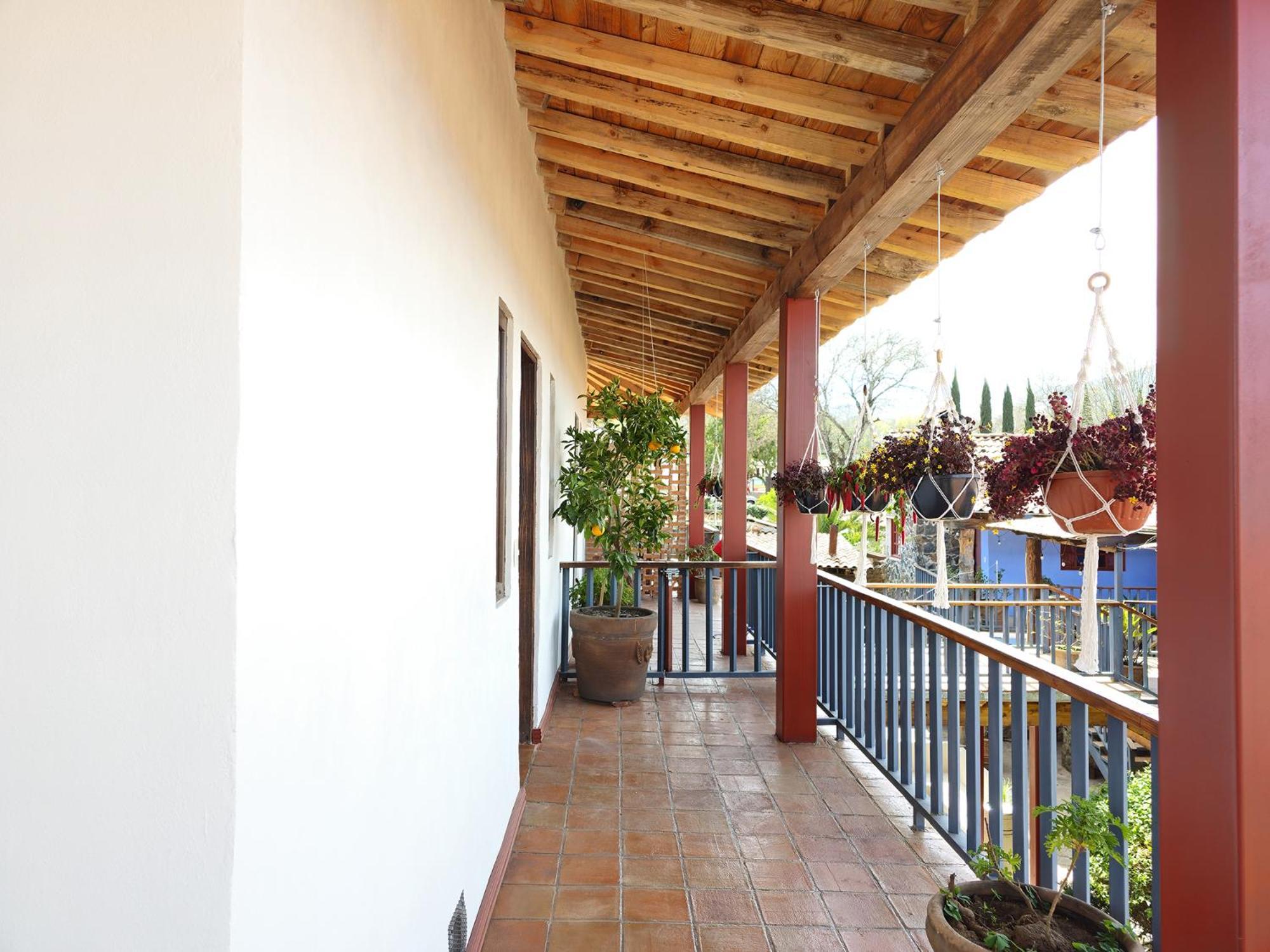 Hotel La Casa Azul Huasca & Restaurante La Terraza Huasca de Ocampo Exterior foto