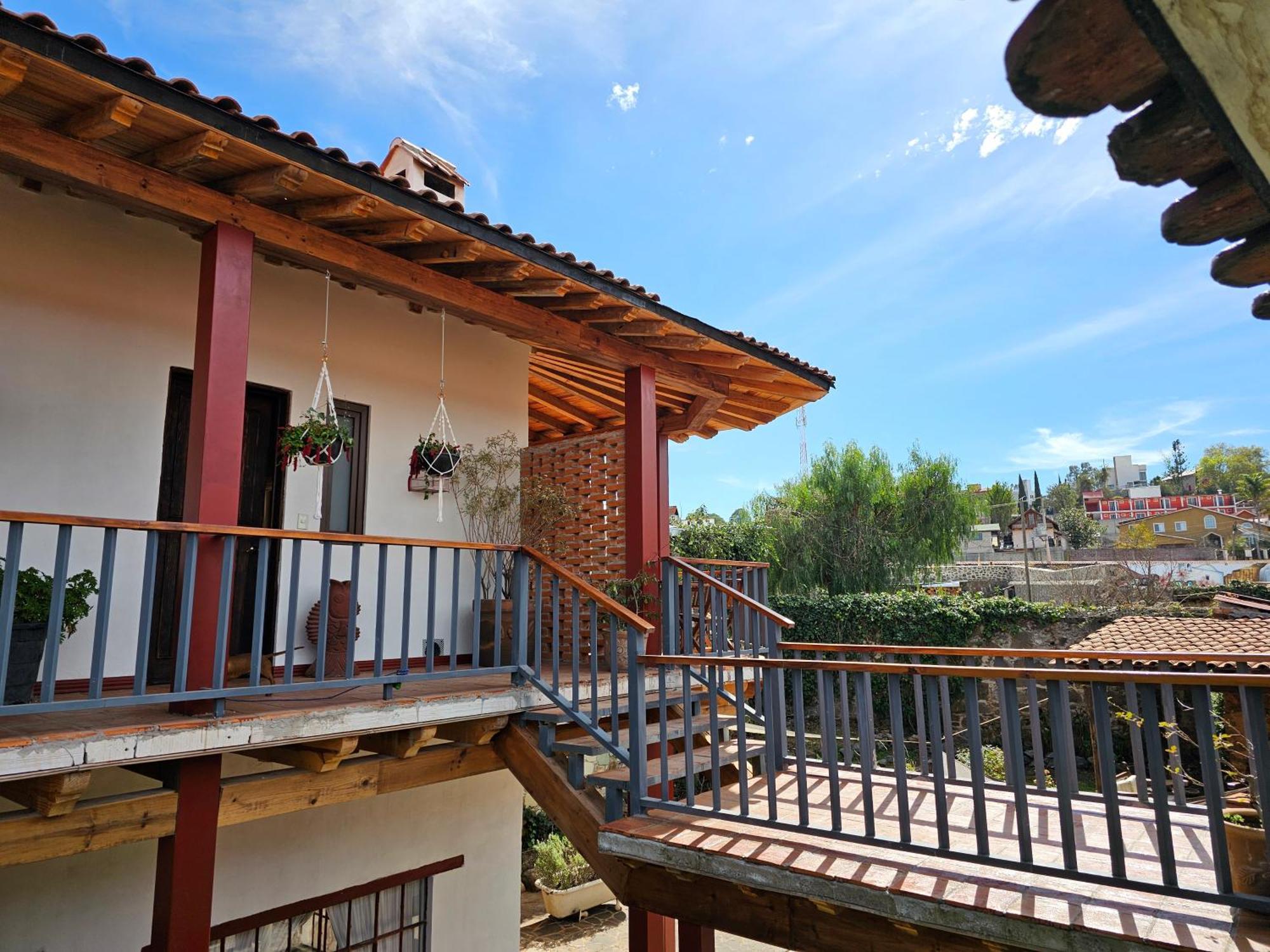 Hotel La Casa Azul Huasca & Restaurante La Terraza Huasca de Ocampo Exterior foto