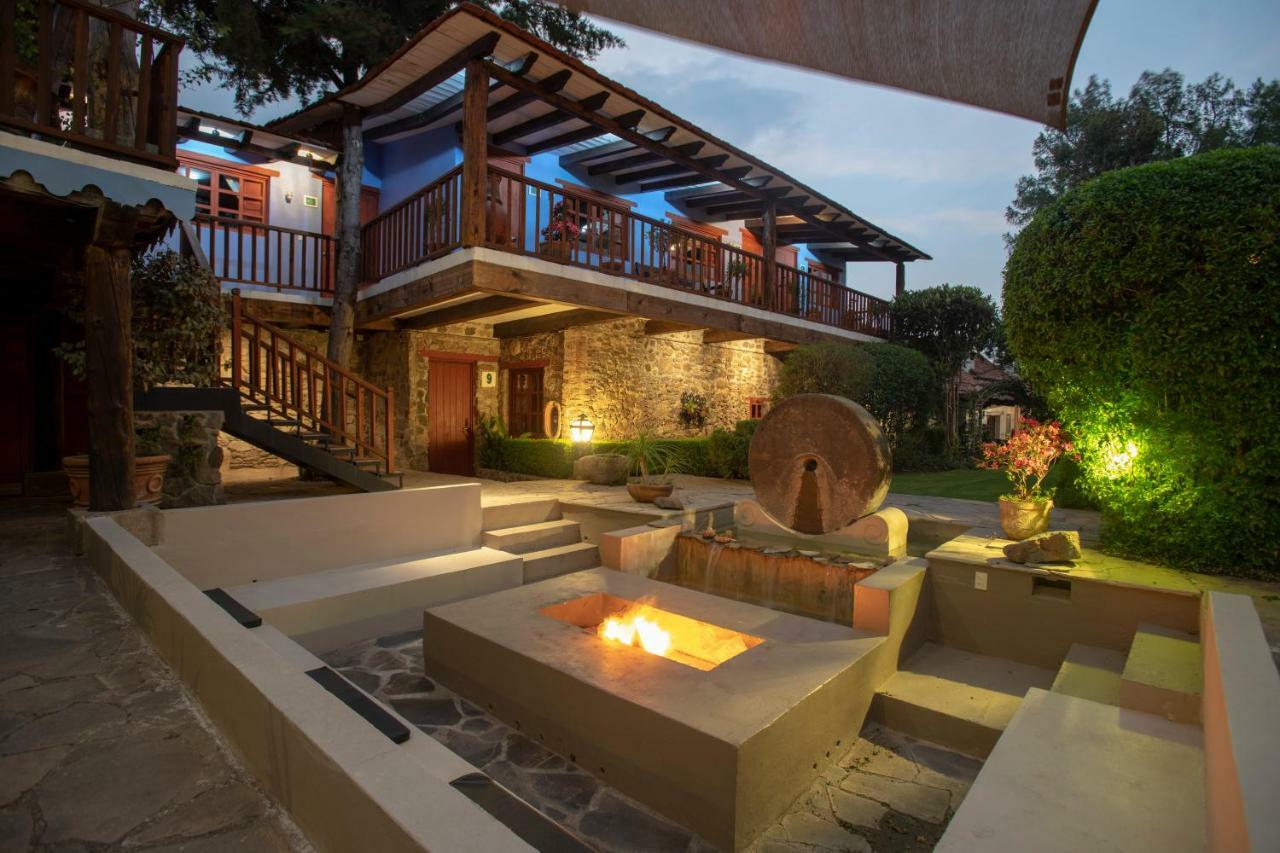Hotel La Casa Azul Huasca & Restaurante La Terraza Huasca de Ocampo Exterior foto